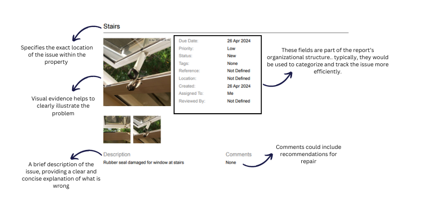 property inspection report