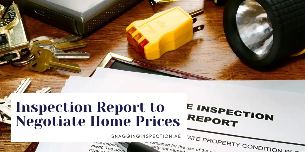 Inspection Report to Negotiate Home Prices