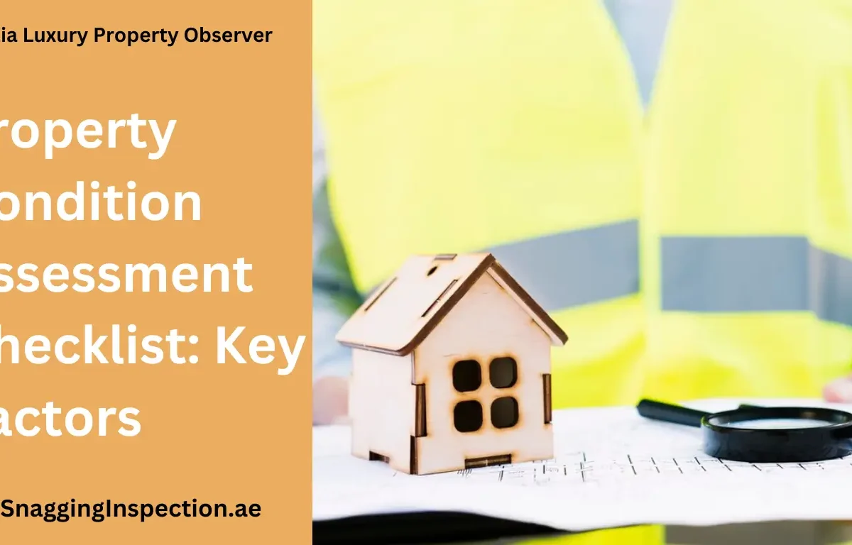 Property Condition Assessment Checklist