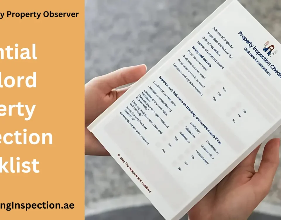 Landlord Property Inspection Checklist