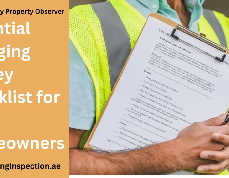 Snagging Survey Checklist