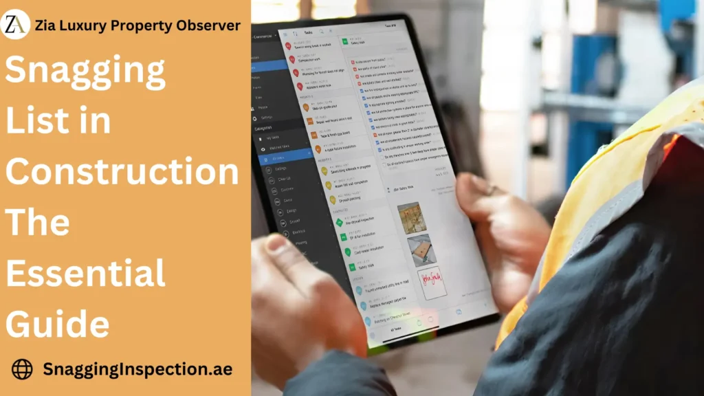 What is a Snag List in Construction