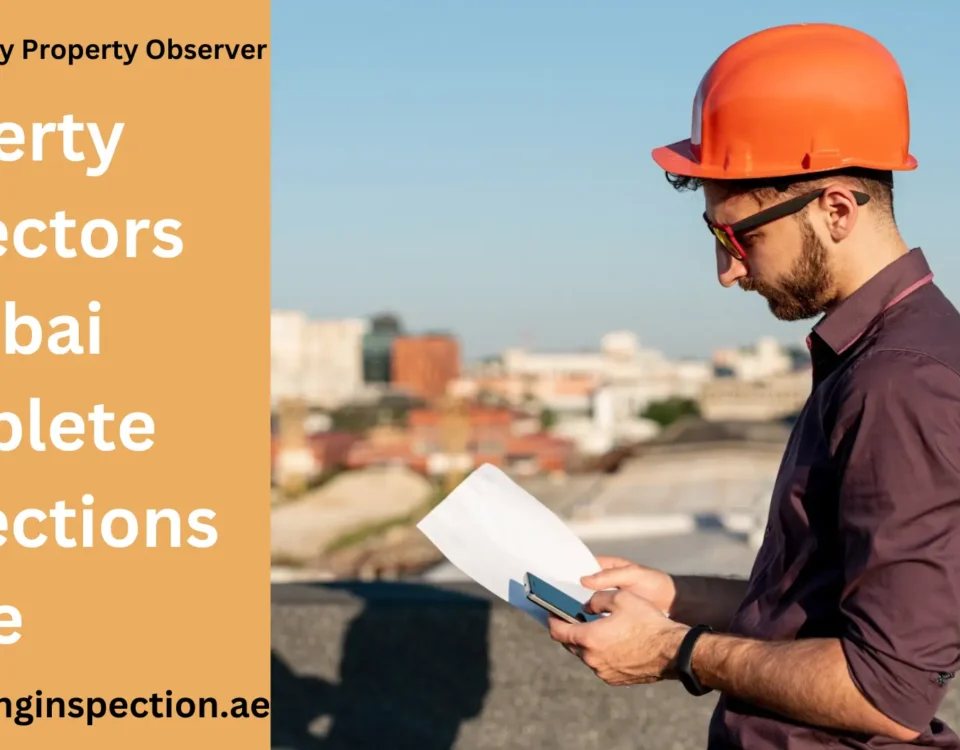 Property Inspectors in Dubai