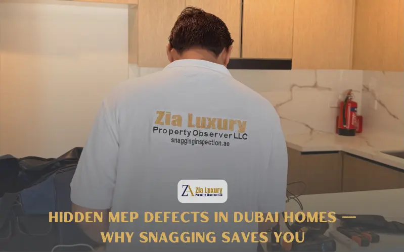 Hidden MEP Defects in Dubai Homes