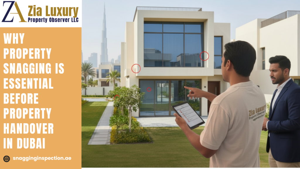 why property snagging is important