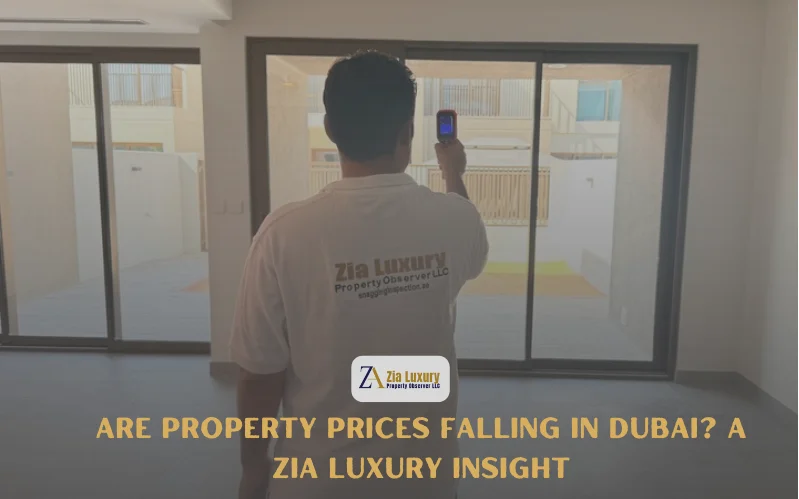 Property Prices Falling in Dubai