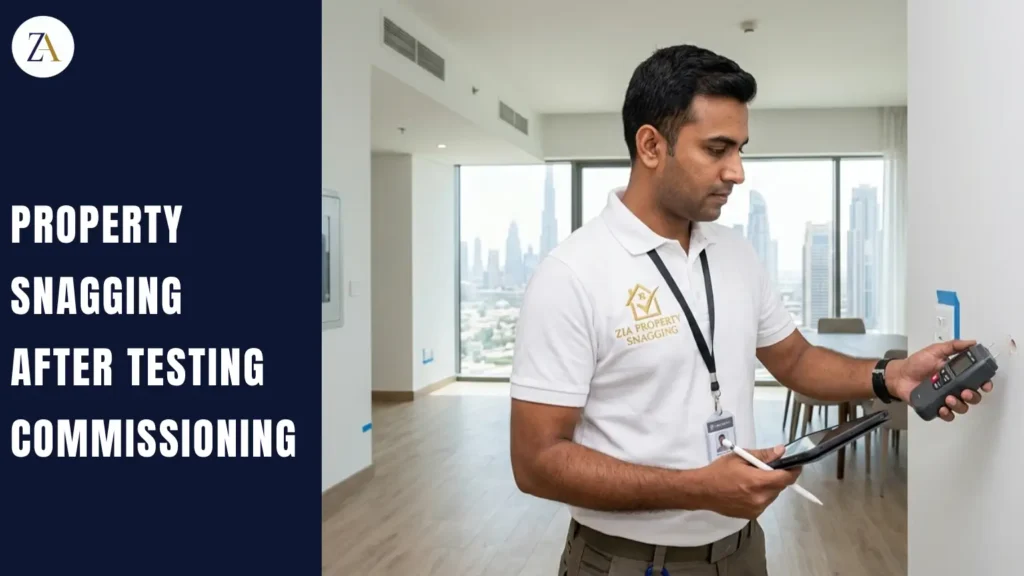Property Snagging After Testing Commissioning
