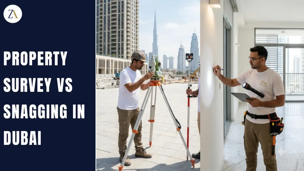 Property Survey vs Snagging in Dubai