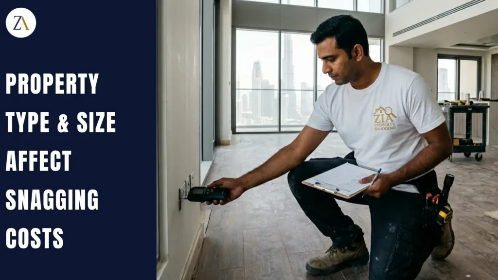 Property Type & Size Affect Snagging Costs