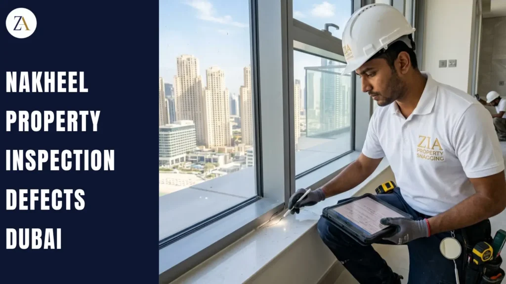 Nakheel property inspection defects Dubai