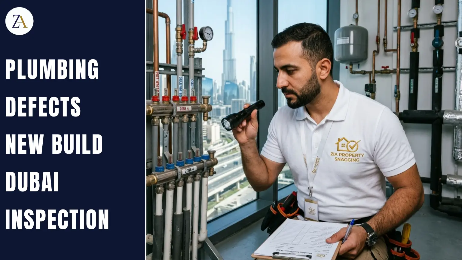 Plumbing Defects New Build Dubai Inspection
