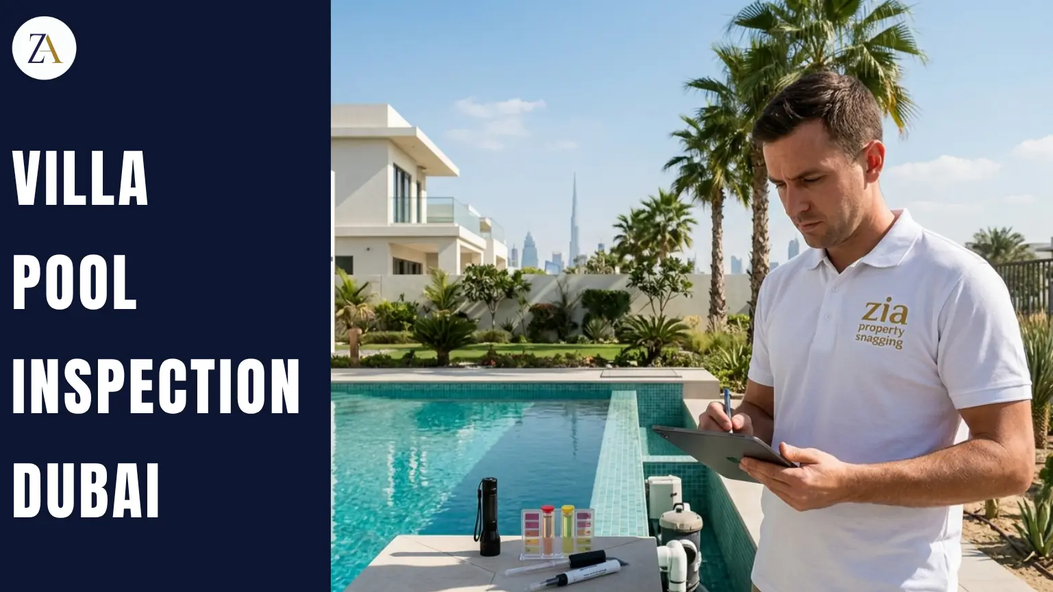 villa pool inspection dubai