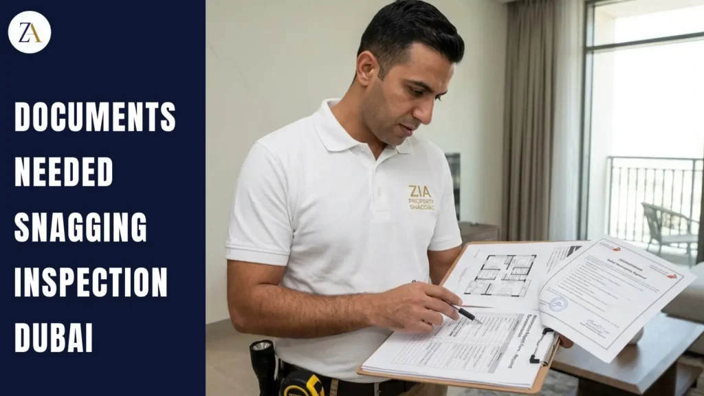 Documents Needed Snagging Inspection Dubai