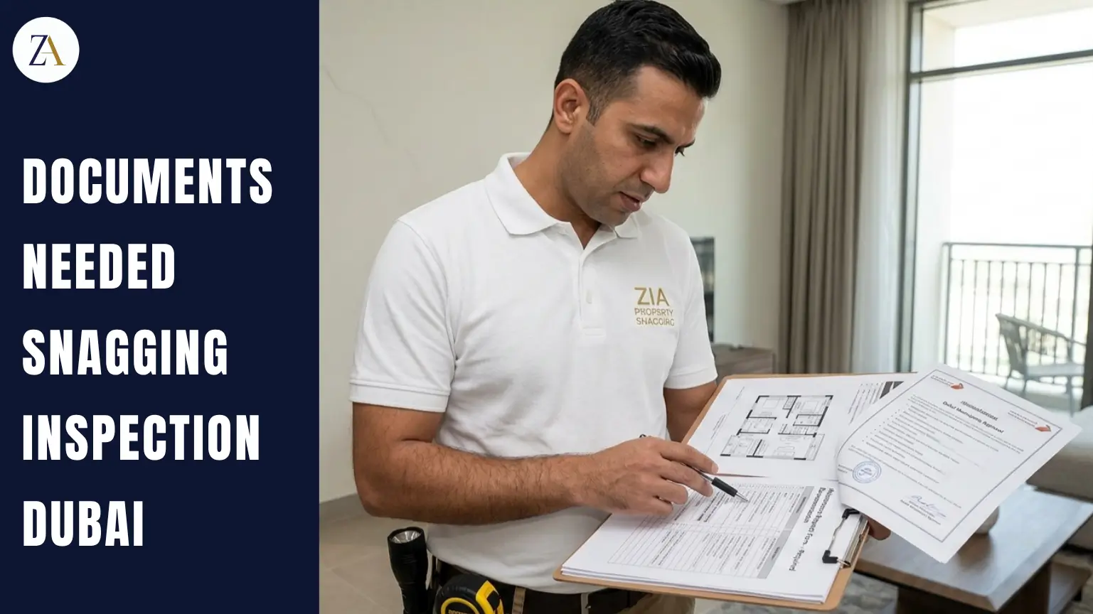 Documents Needed Snagging Inspection Dubai | Full Guide