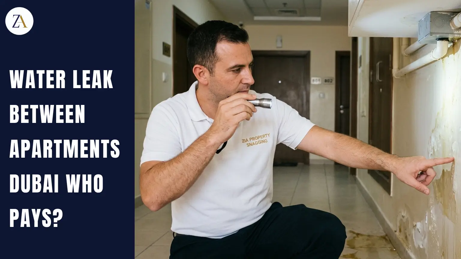 Water Leak Between Apartments Dubai Who Pays? RERA Rules