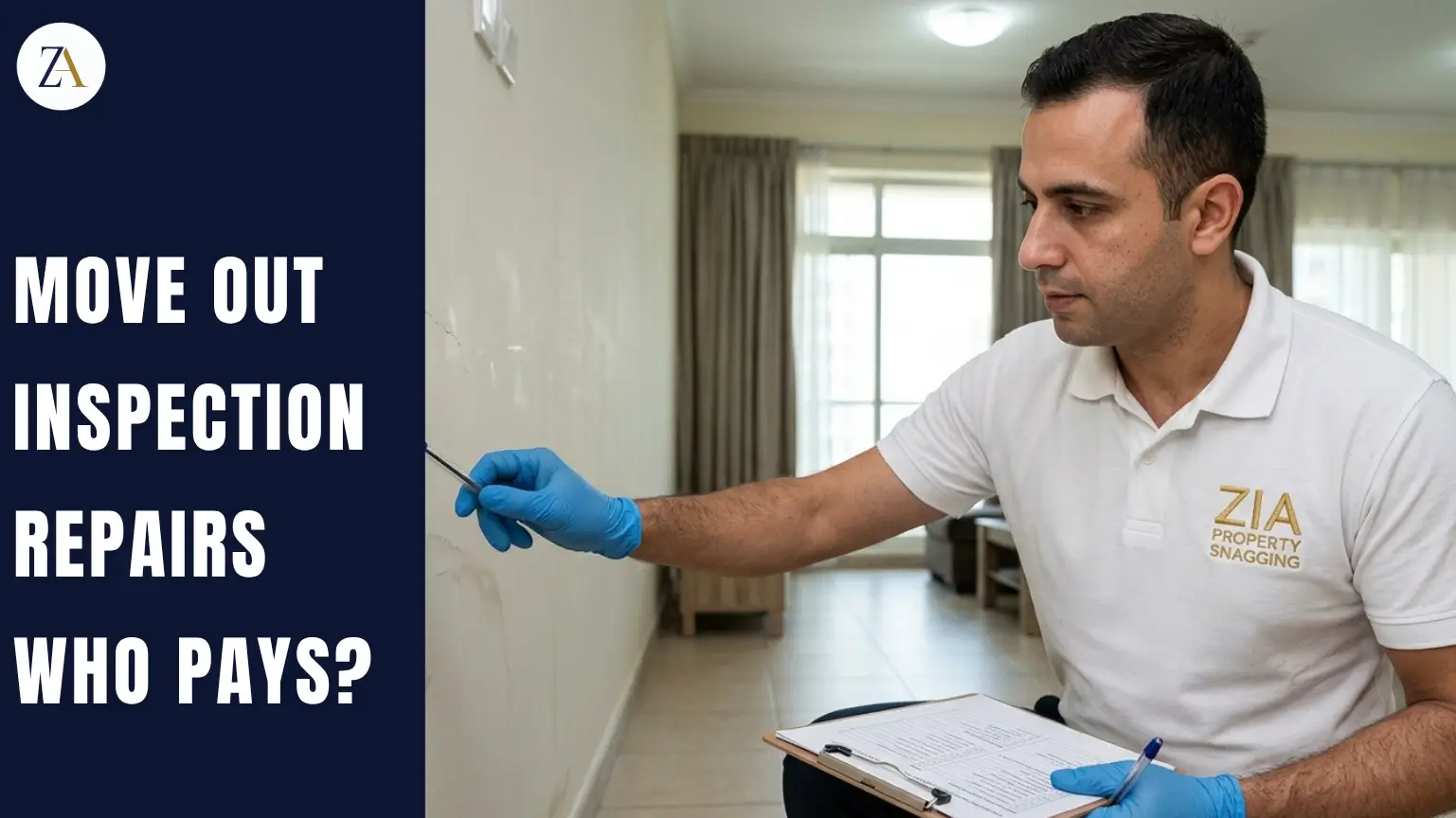 Move Out Inspection Repairs Who Pays? | Snagging Dubai