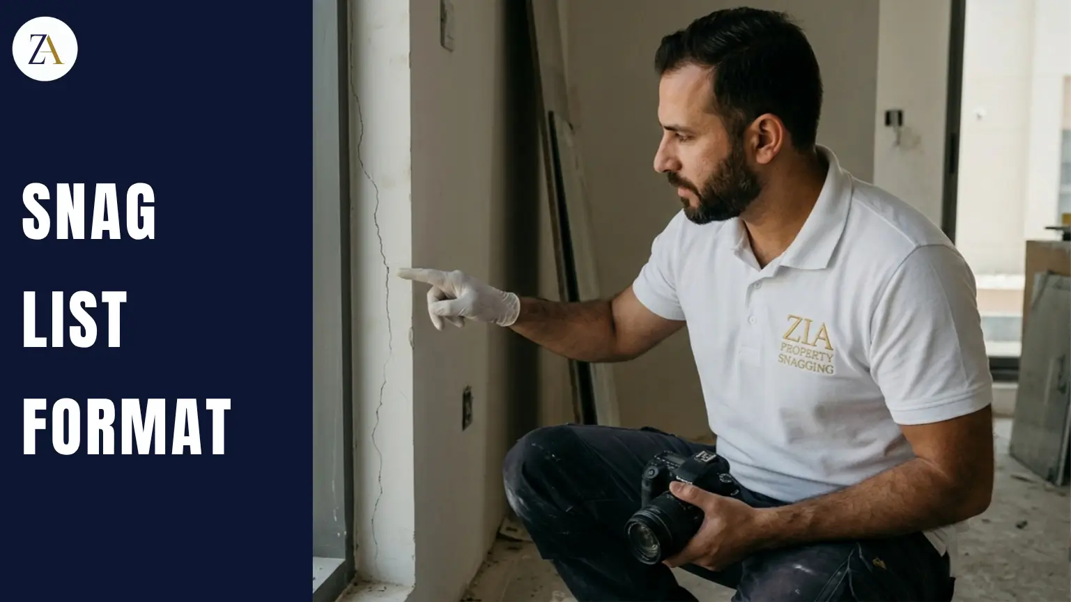 Snag List Format Guide | Snagging Inspection Dubai